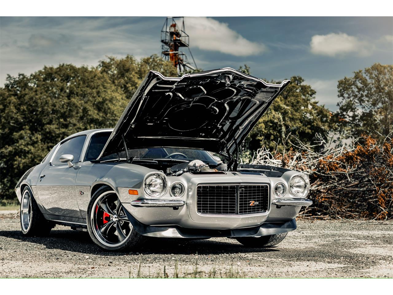 Chevrolet-Camaro-1970-Silver-Black-24