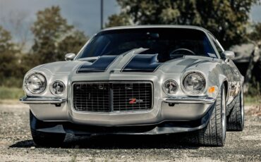 Chevrolet-Camaro-1970-Silver-Black