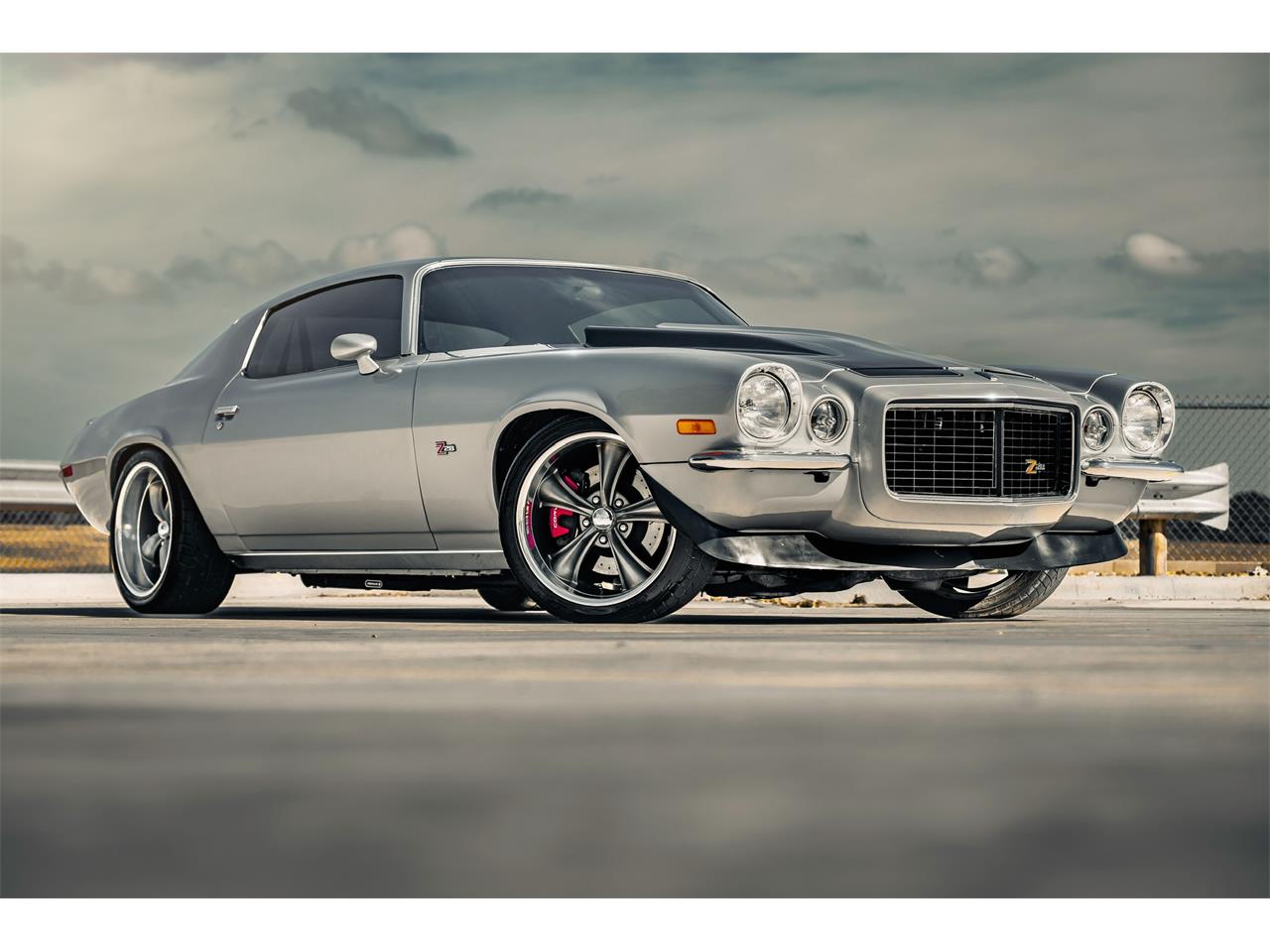 Chevrolet-Camaro-1970-Silver-Black-4