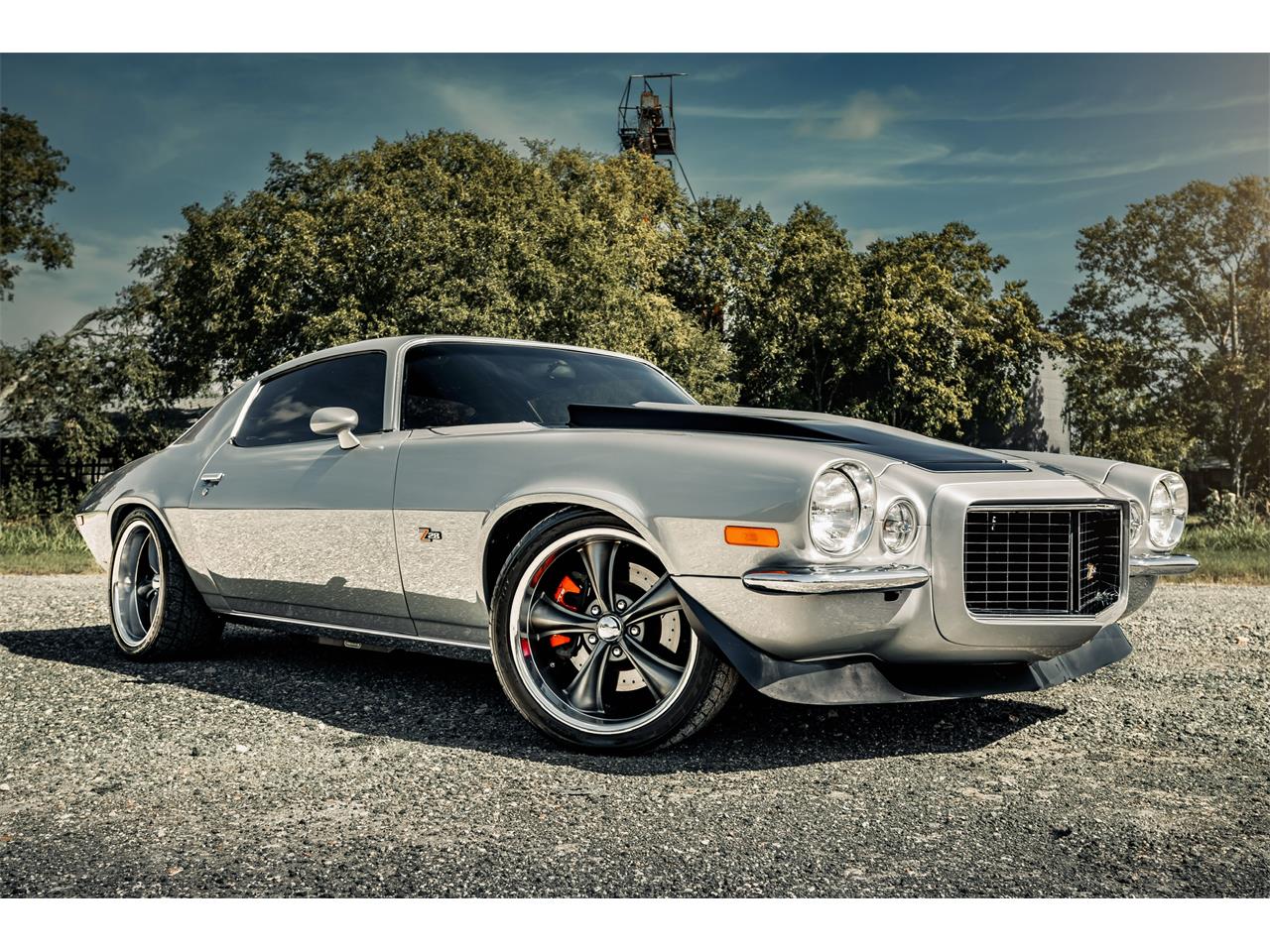 Chevrolet-Camaro-1970-Silver-Black-7