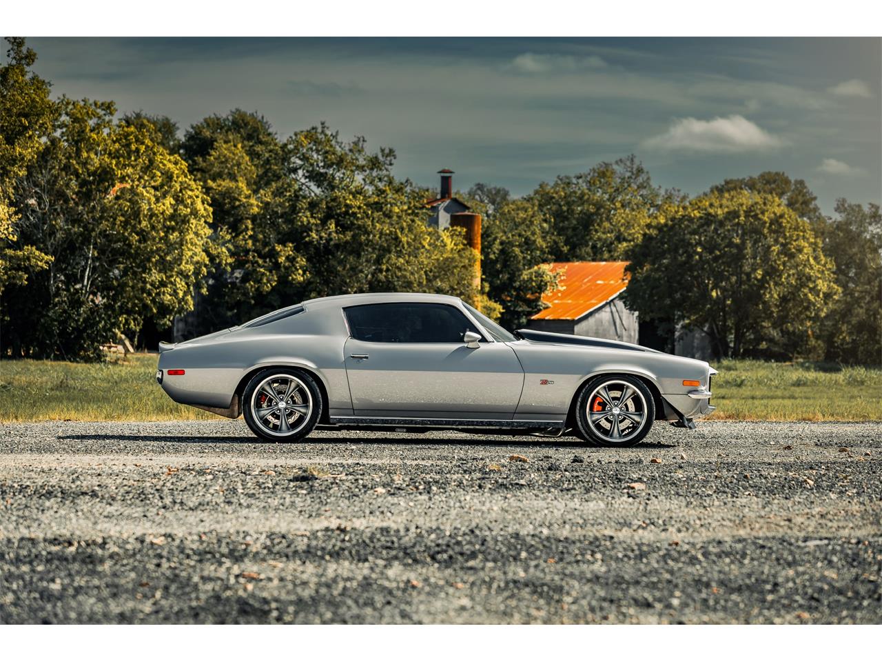 Chevrolet-Camaro-1970-Silver-Black-8