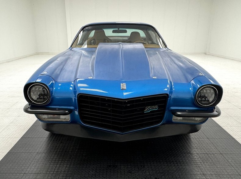Chevrolet-Camaro-1978-Medium-Blue-Metallic-Tan-16