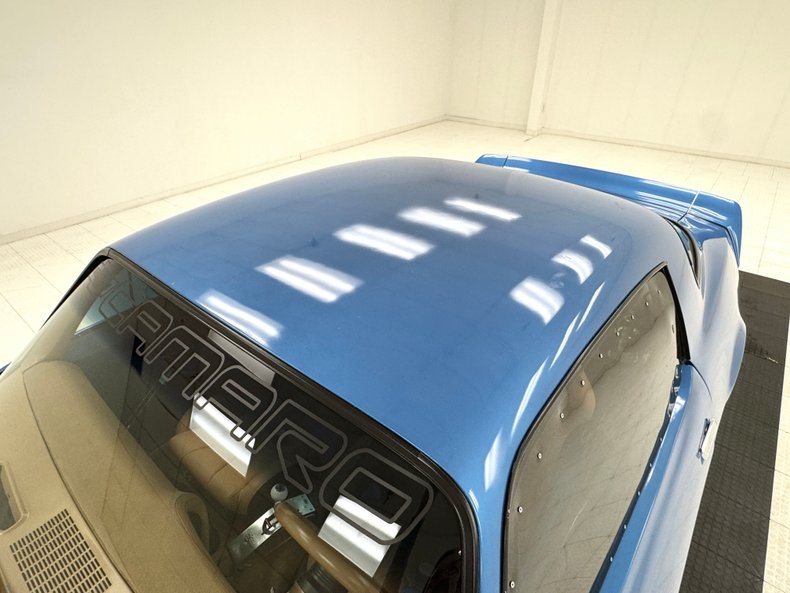 Chevrolet-Camaro-1978-Medium-Blue-Metallic-Tan-38