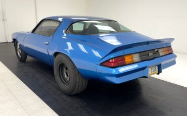 Chevrolet-Camaro-1978-Medium-Blue-Metallic-Tan-9
