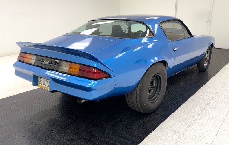 Chevrolet-Camaro-1978-Medium-Blue-Metallic-Tan