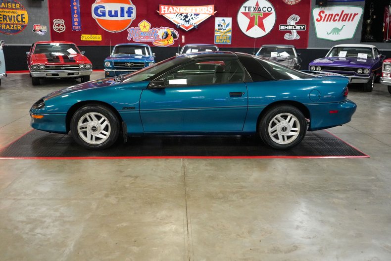 Chevrolet-Camaro-1994-Teal-Gray-1