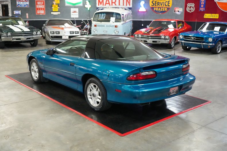 Chevrolet-Camaro-1994-Teal-Gray-17