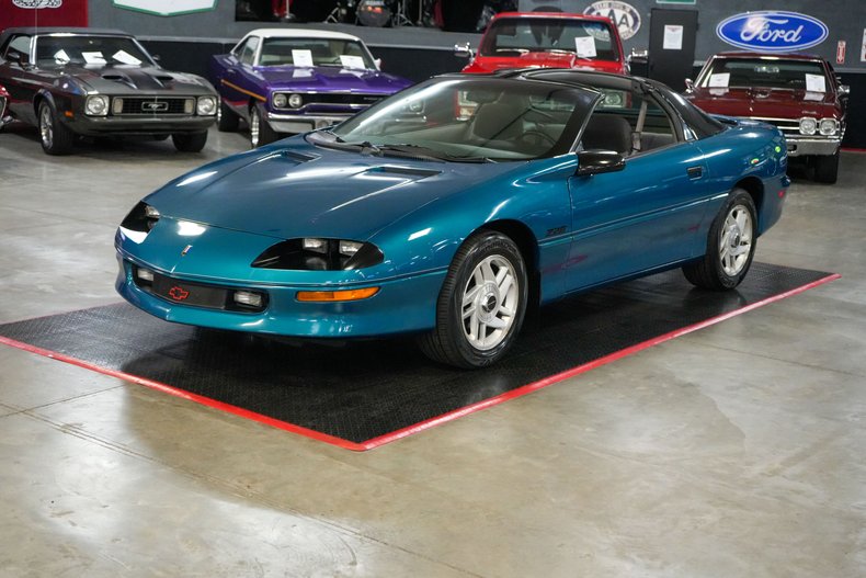 Chevrolet-Camaro-1994-Teal-Gray-29