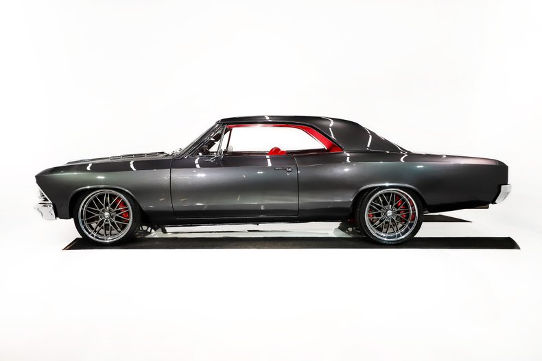 Chevrolet-Chevelle-1966-Charcoal-Metallic-Red-6