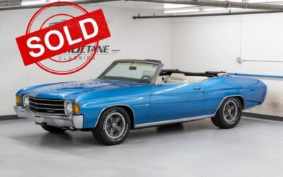 Chevrolet Chevelle 1972 Convertible
