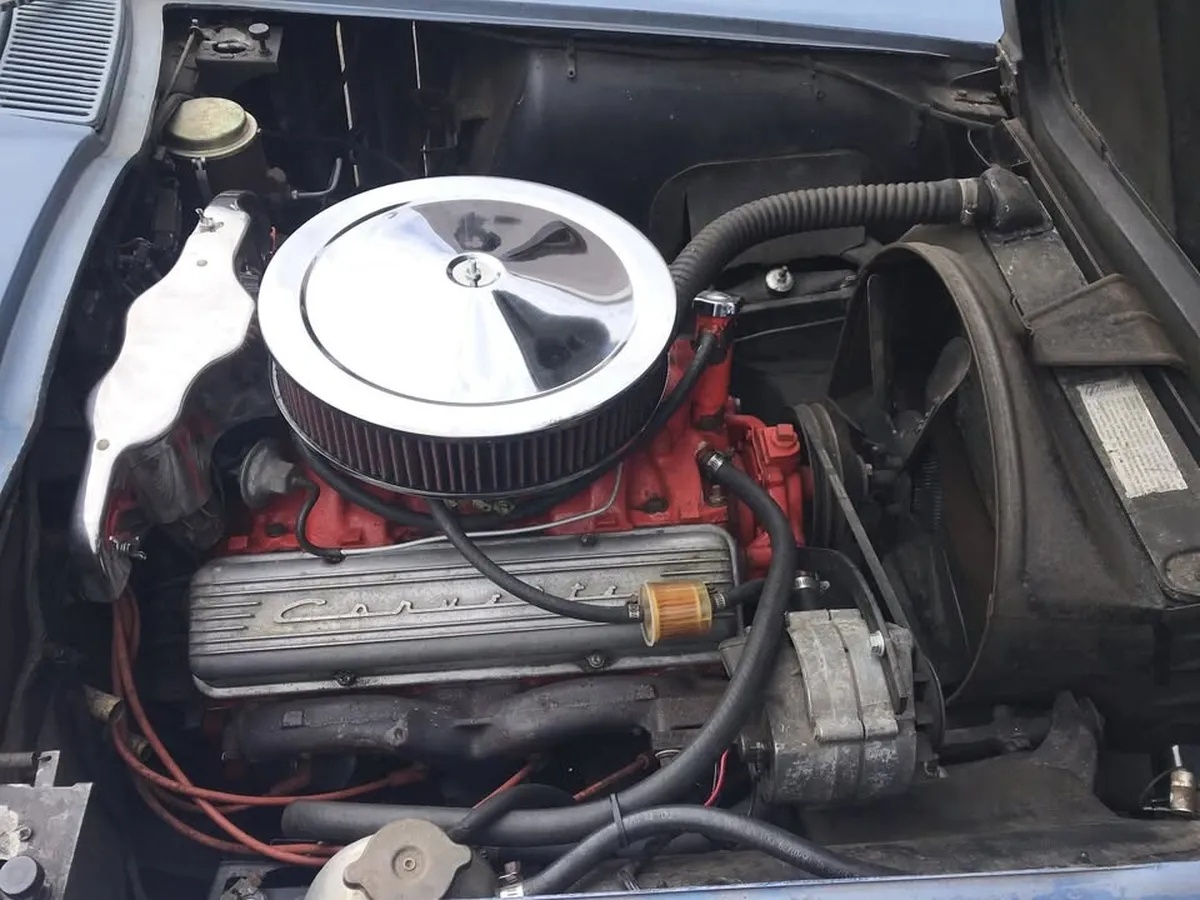 Chevrolet-Corvette-1965-Blue-Blue-2