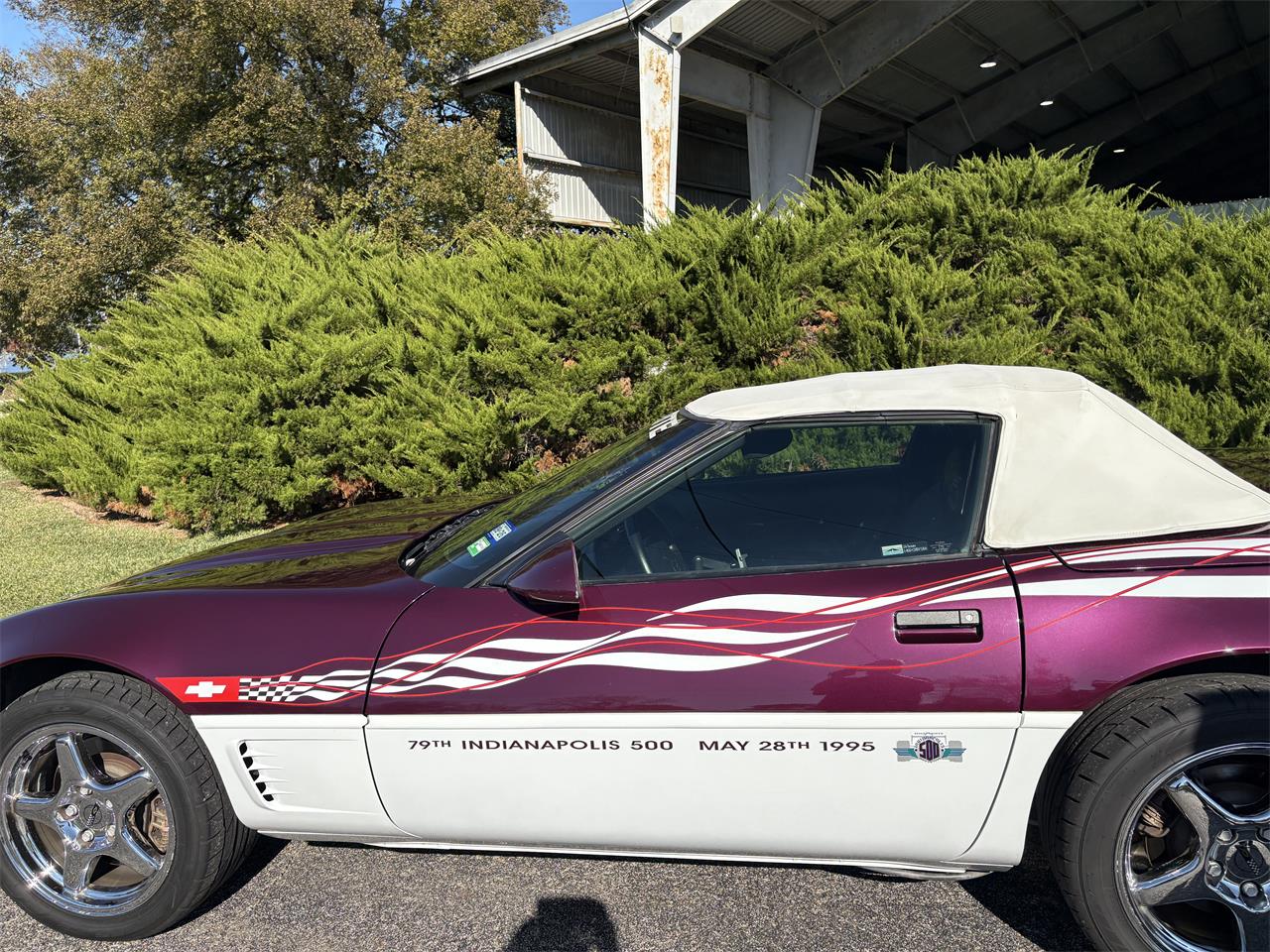 Chevrolet-Corvette-indy-500-pace-car-1995-Purple-and-white-Black-and-purple-14