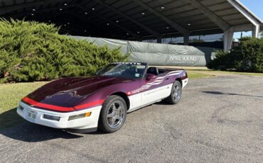 Chevrolet-Corvette-indy-500-pace-car-1995-Purple-and-white-Black-and-purple