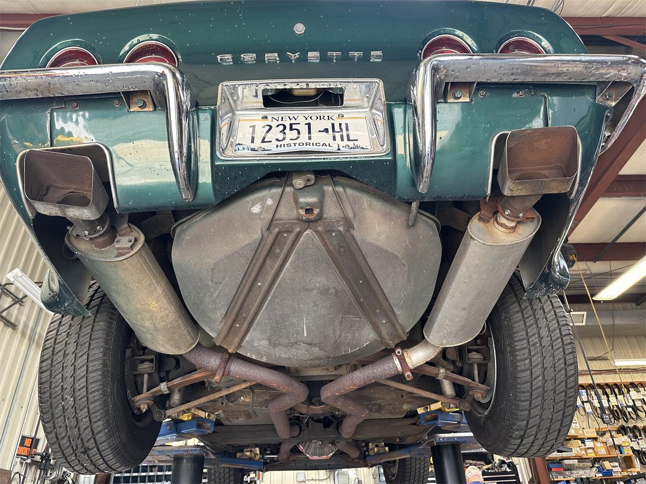 Chevrolet-Corvette-stingray-1973-Bluegreen-Saddle-11