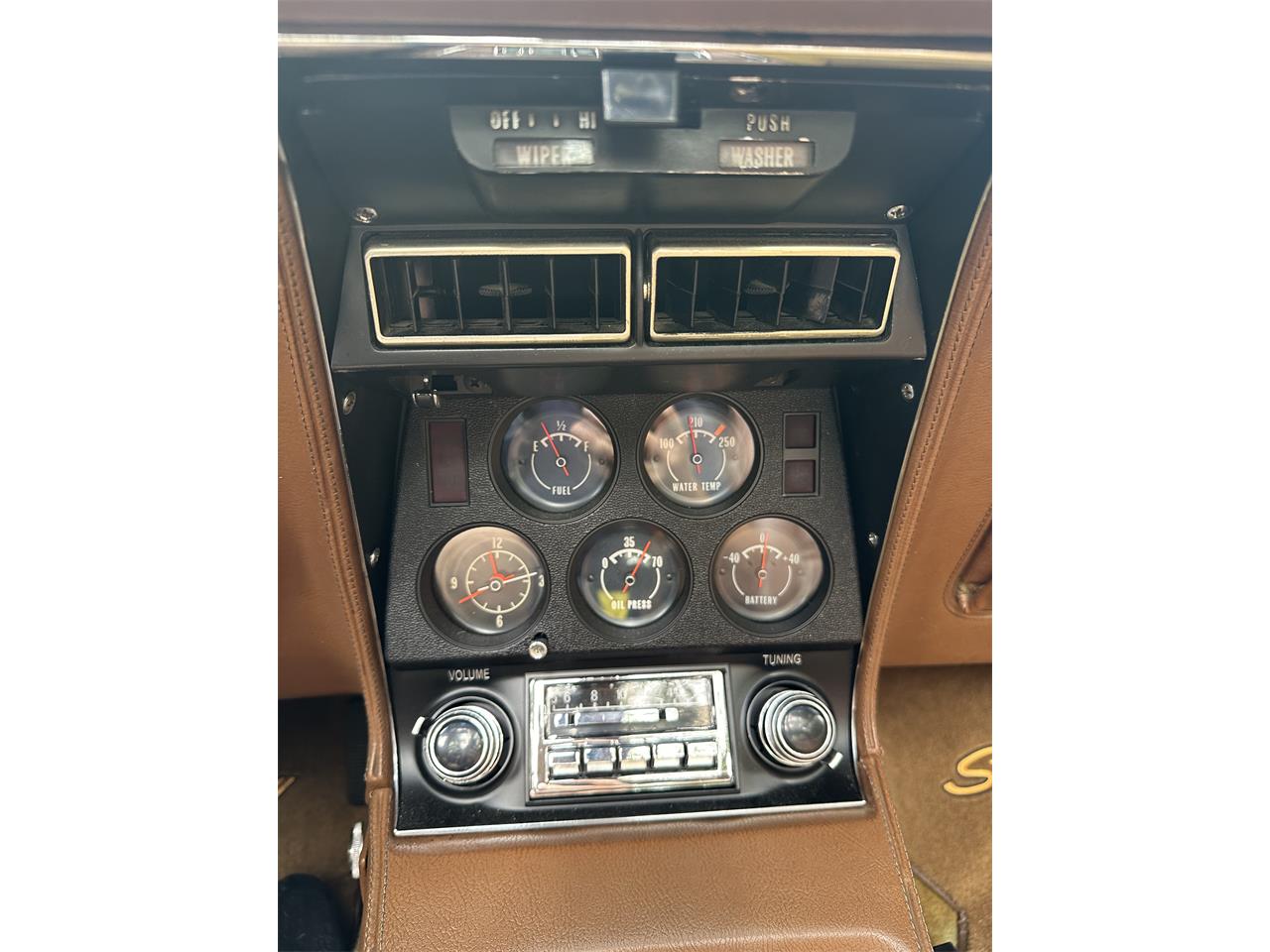 Chevrolet-Corvette-stingray-1973-Bluegreen-Saddle-18