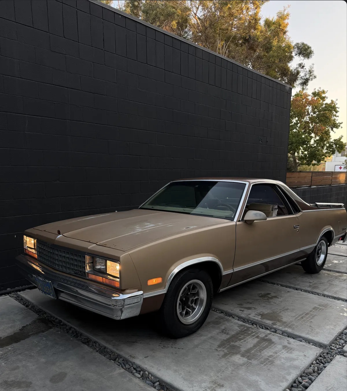 Chevrolet-El-camino-1987-Brown-Brown-6