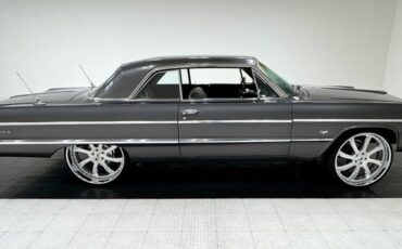 Chevrolet-Impala-1964-Charcoal-Gray-Metall-Black-1