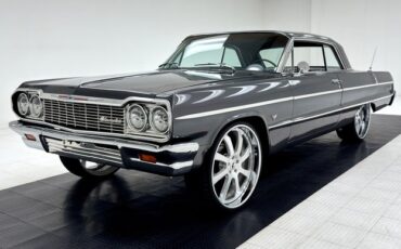 Chevrolet-Impala-1964-Charcoal-Gray-Metall-Black-8