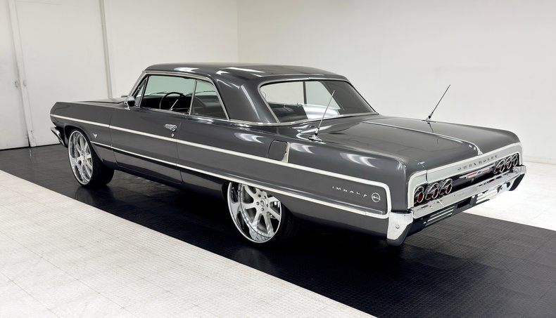 Chevrolet-Impala-1964-Charcoal-Gray-Metall-Black