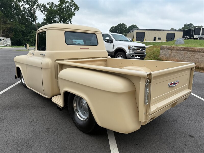 Chevrolet-Stepside-1955-Black-Black-15