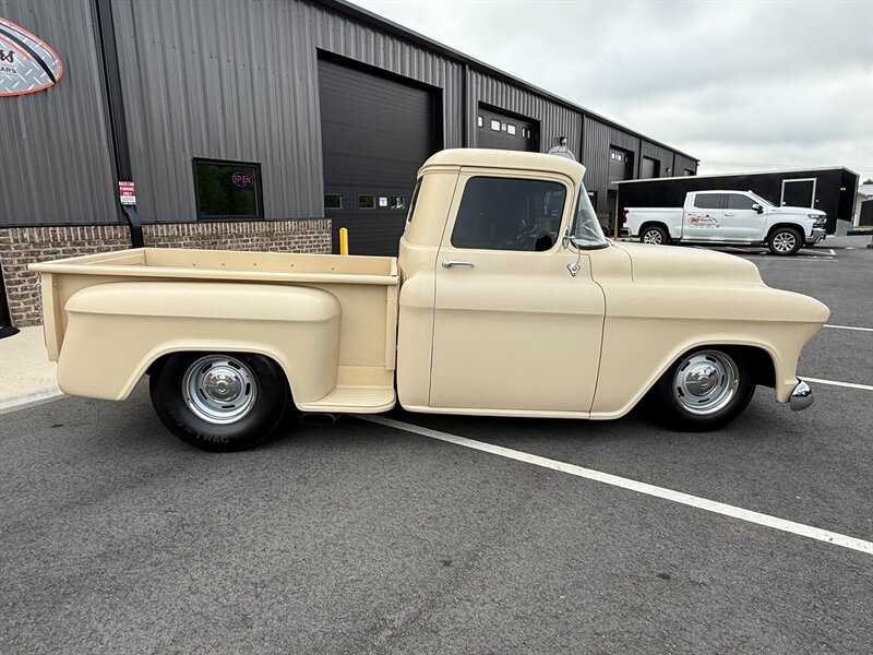 Chevrolet-Stepside-1955-Black-Black-18