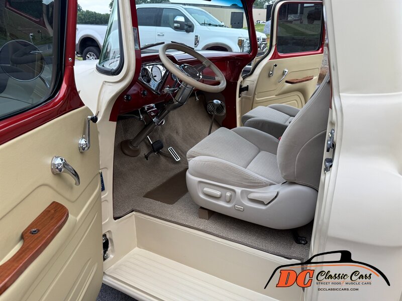 Chevrolet-Stepside-1955-Black-Black-40