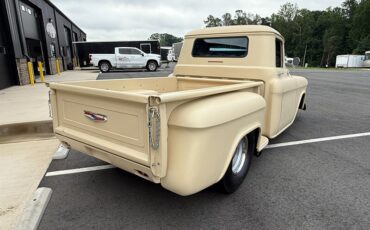 Chevrolet-Stepside-1955-Black-Black-41