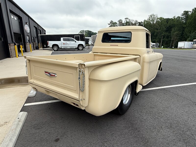 Chevrolet-Stepside-1955-Black-Black-41