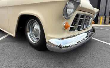 Chevrolet-Stepside-1955-Black-Black-44