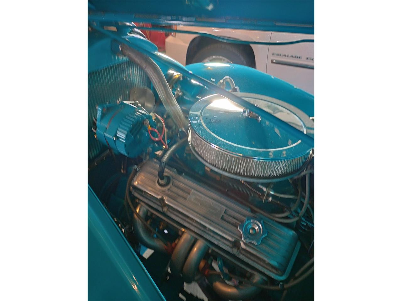 Chevrolet-Street-rod-1939-Blue-Tan-22