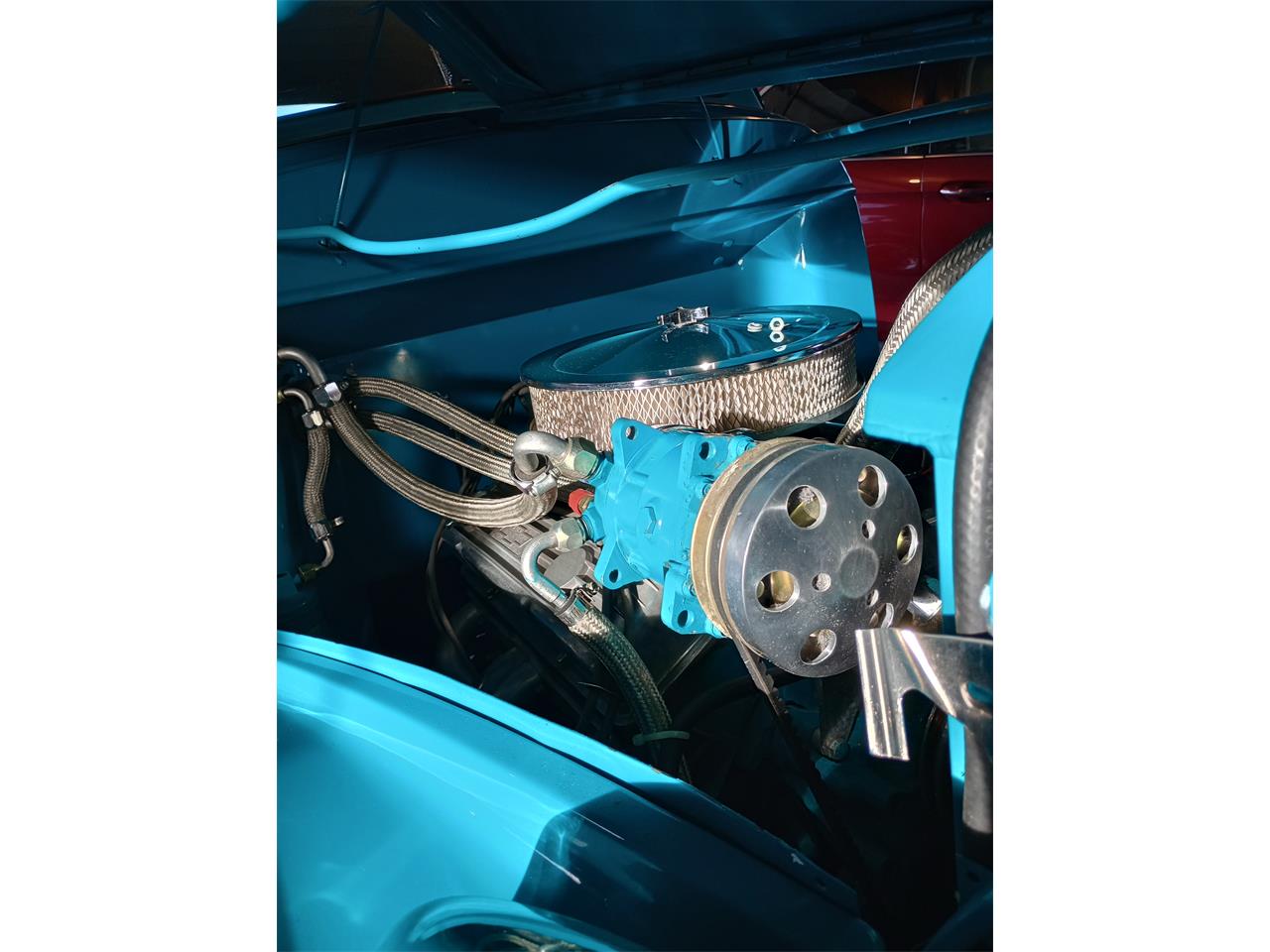 Chevrolet-Street-rod-1939-Blue-Tan-9