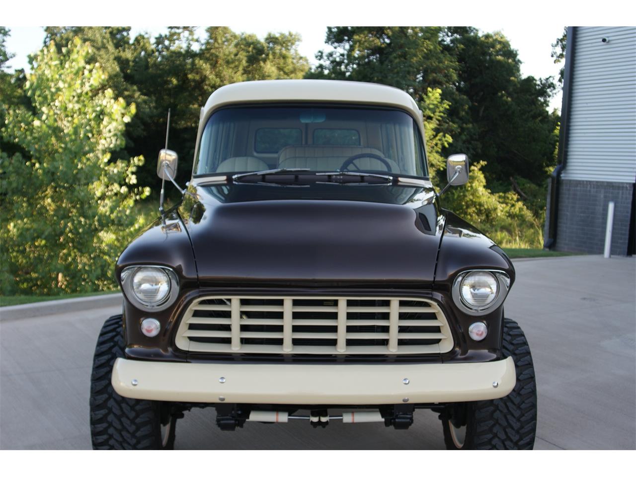 Chevrolet-Suburban-1955-Brown-Tan-24