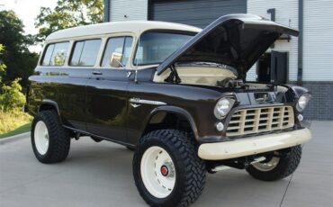 Chevrolet-Suburban-1955-Brown-Tan-35