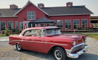 Chevrolet-belair-4-door-hardtop-sedan-1956-red