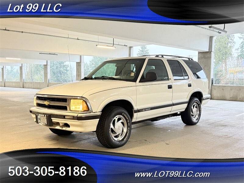 Chevrolet-blazer-lt-116k-miles-1996-white-2