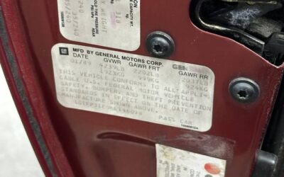 Chevrolet camaro sport 1989