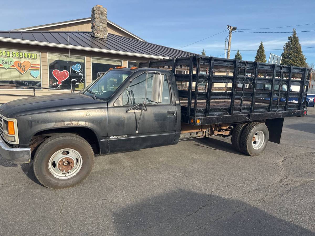 Chevrolet-ck-3500-series-1990-black-1