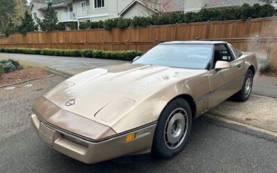 Chevrolet corvette 1985