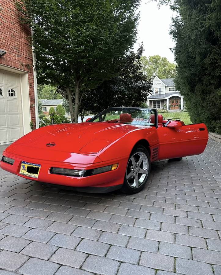 Chevrolet-corvette-1993-red
