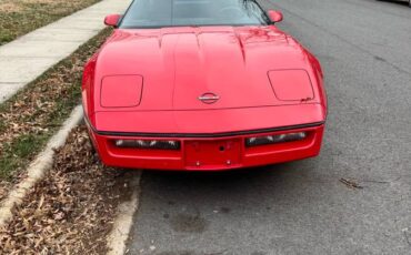 Chevrolet-corvette-convertible-1989-red-1