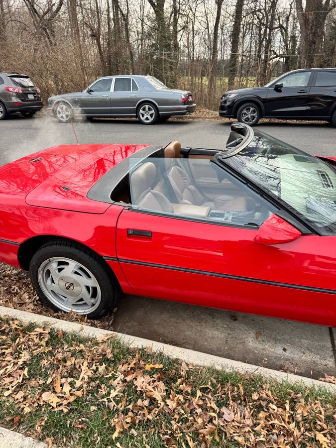 Chevrolet-corvette-convertible-1989-red-8