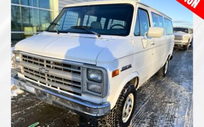 Chevrolet g-series 1 ton nominal 1991