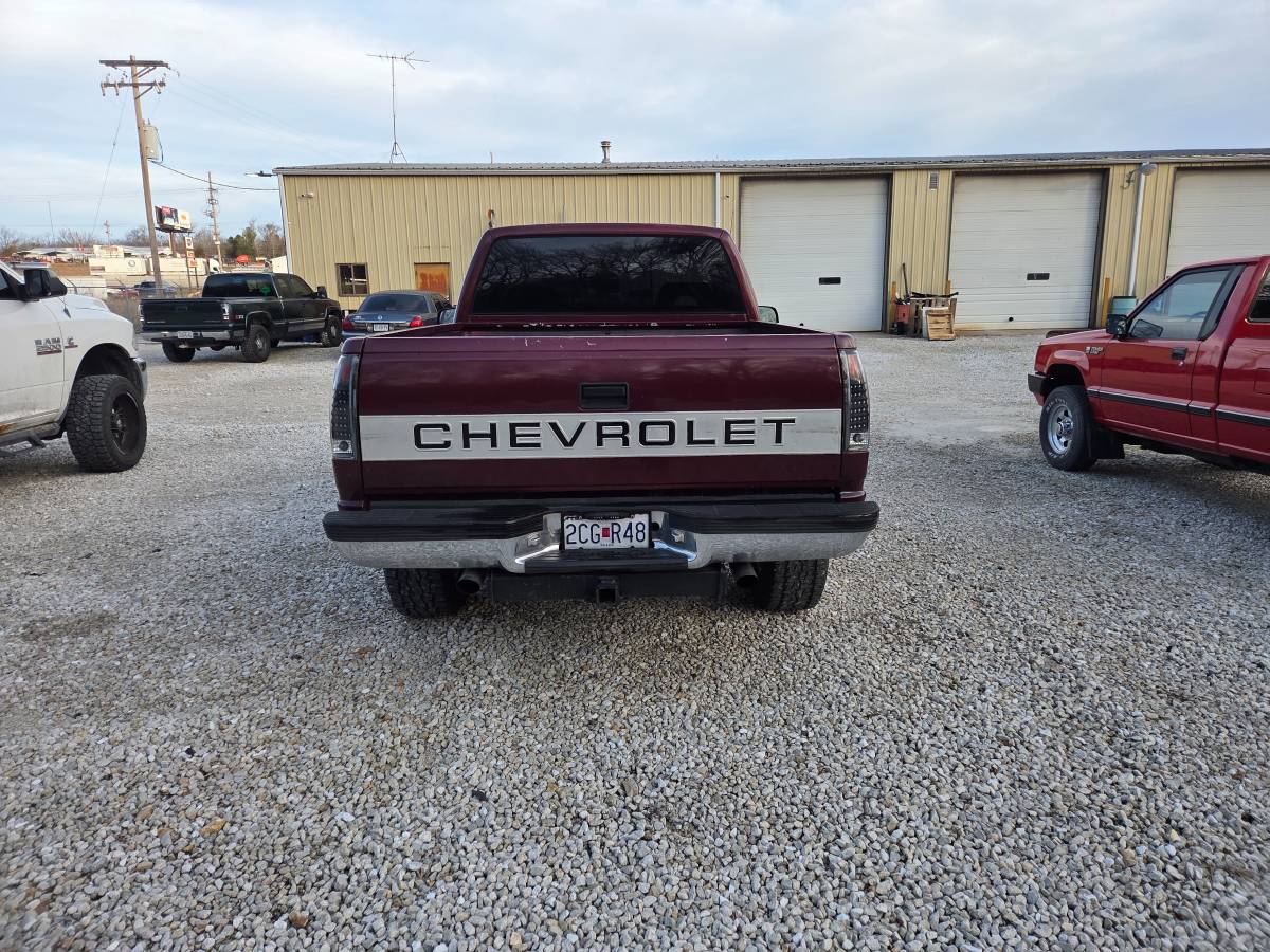 Chevrolet-silverado-1500-1993-red-2