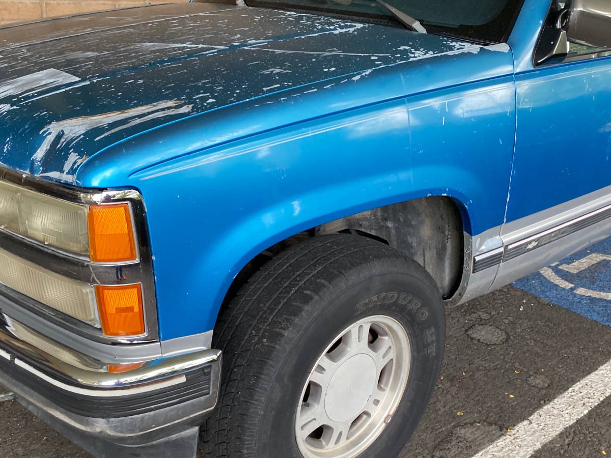 Chevrolet-silverado-1500-lt-z71-stepside.-1991-blue-1