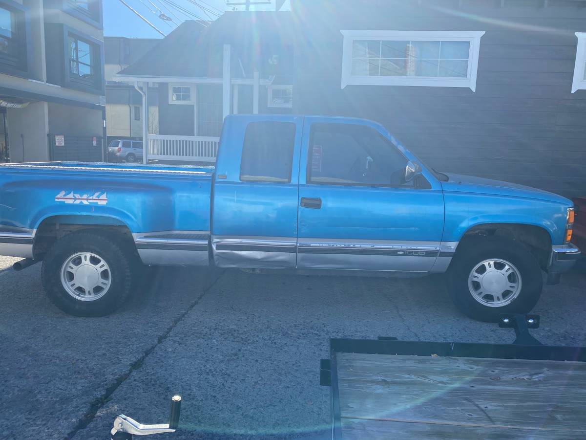 Chevrolet-silverado-1500-lt-z71-stepside.-1991-blue