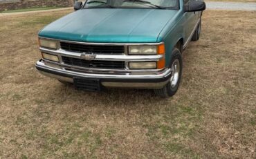 Chevrolet-silverado-1995-green-1