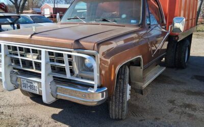 Chevy 1 ton dump truck 1979
