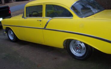 Chevy-belair-1956-yellow-1