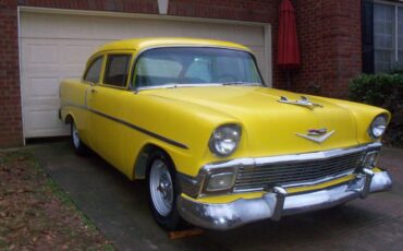 Chevy-belair-1956-yellow-2