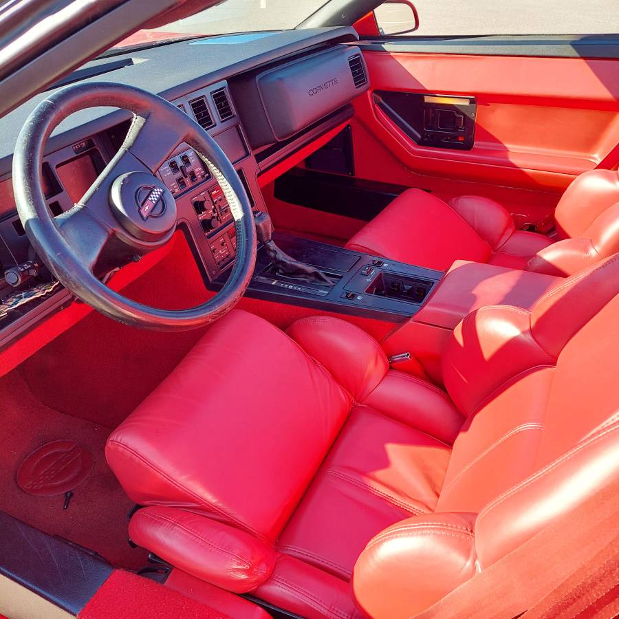 Chevy-corvette-convertible-1989-red-3